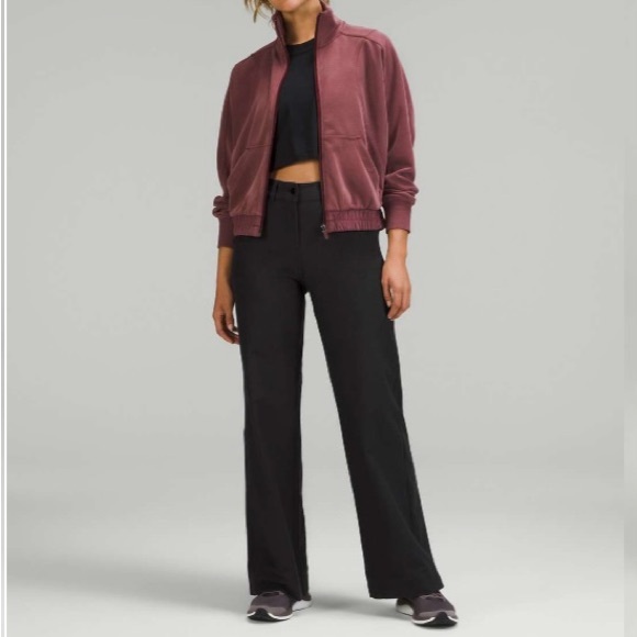 Lululemon City Sleek Five Pocket Wide Leg High Rise Pant - Picture 1 of 5